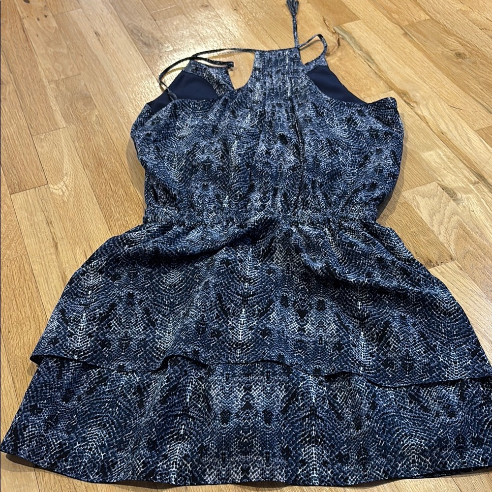 Joie Women’s Blue and White Tiered Ruffle Sundress Size XS - Picture 4 of 4